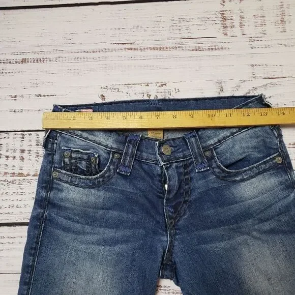 True Religion Cora Super T Slim Straight Jean 24 - Picture 13 of 13